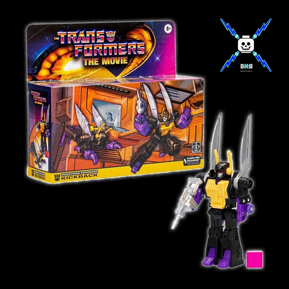 Transformers The Movie Retro Action Figure Kickback 14cm Brand New