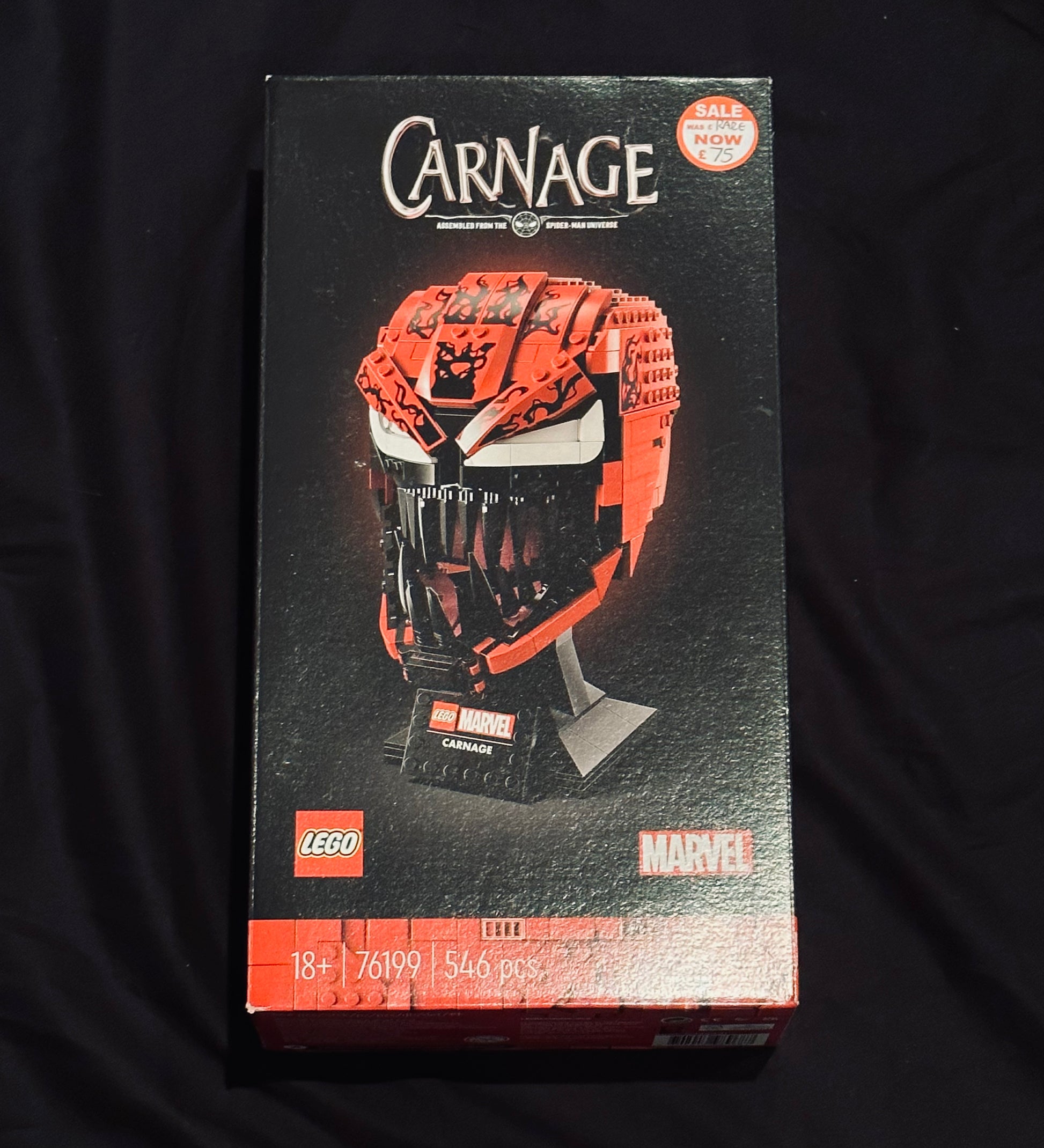 Marvel hot 76199 Carnage. NEW/SEALED