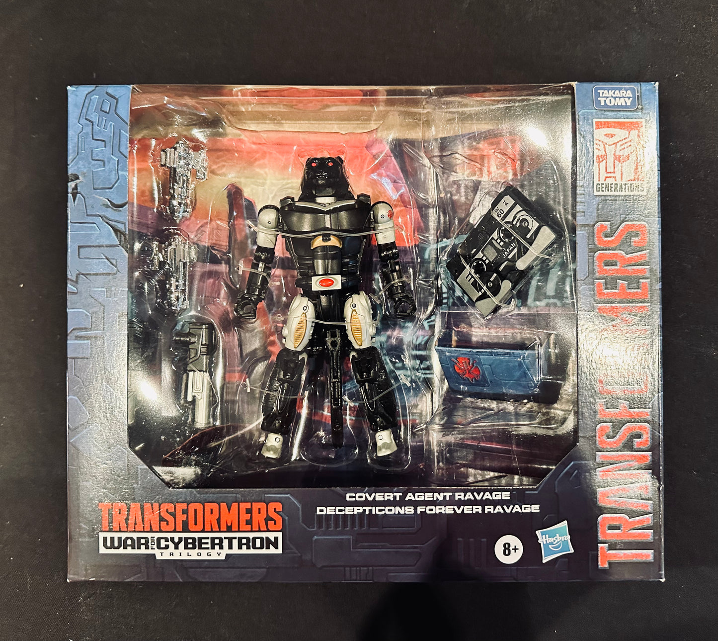 Transformers War for Cybertron Trilogy Covert Agent Ravage