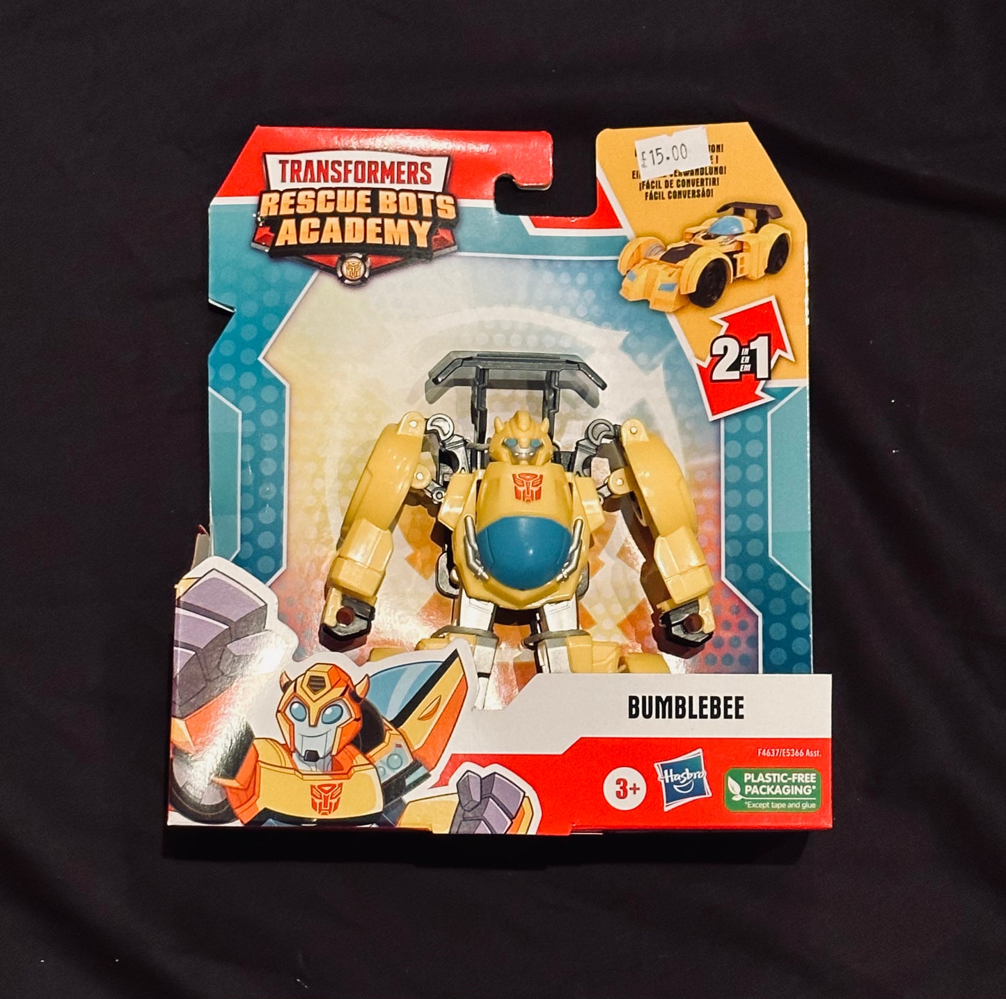 Transformers Rescue Bots Academy Bumblebee Car