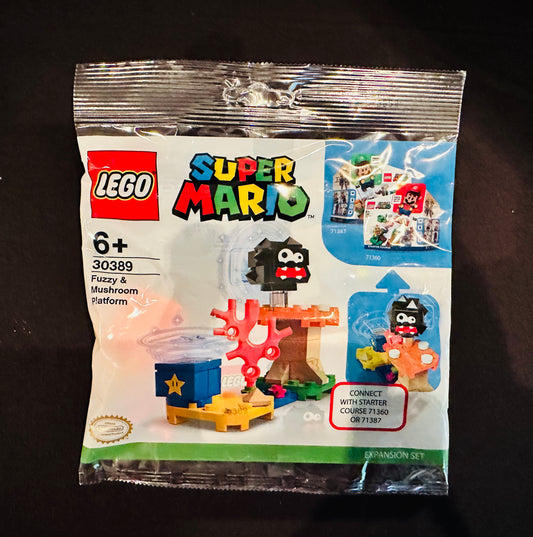 LEGO Super Mario 30389 Fuzzy & Mushroom Platform - Expansion Set Starter Set