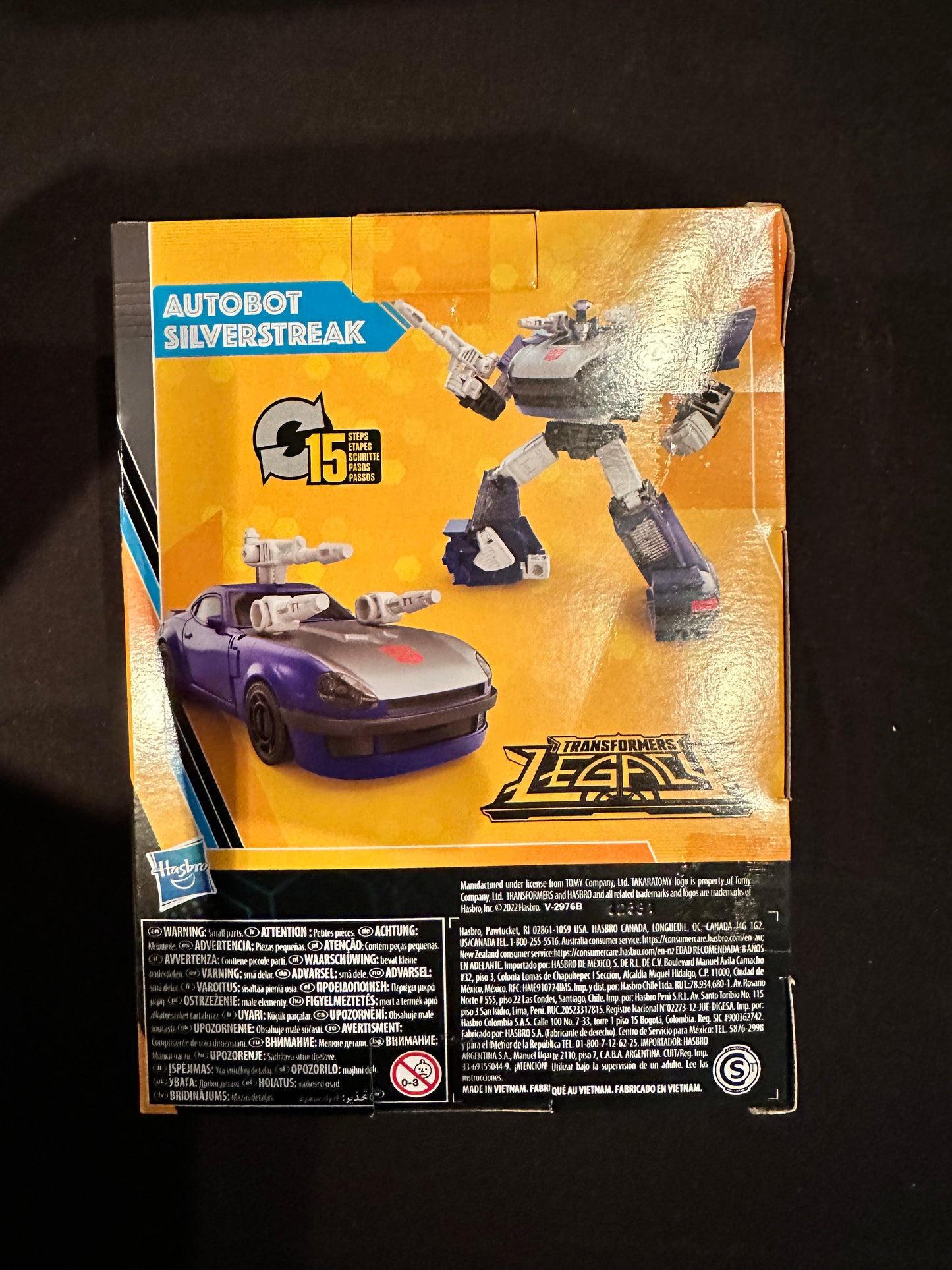 Transformers Buzzworthy Bumblebee Legacy Deluxe Autobot Silverstreak Figure